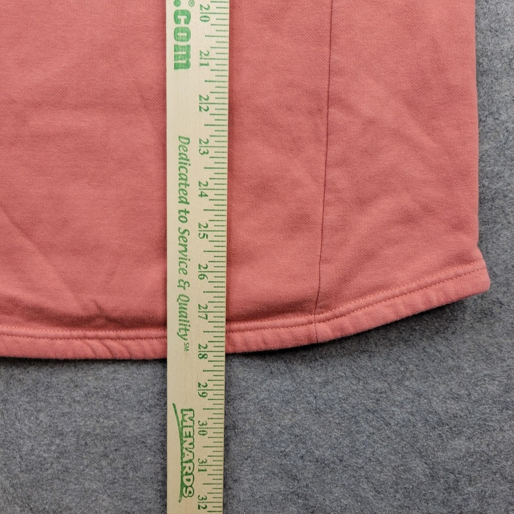 Columbia Sweater Womens Small Pink Quilted Mock Neck Snap Fleece Pullover Top - Picture 5 of 6